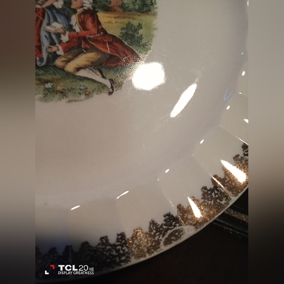 6- vintage Cronin China co. 7.5in salad plates - Picture 5 of 12